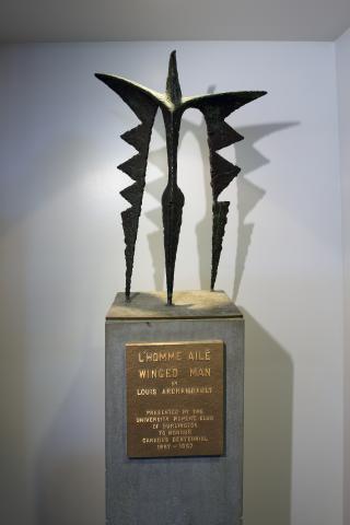 Winged Man, Louis Archambault Winged Man