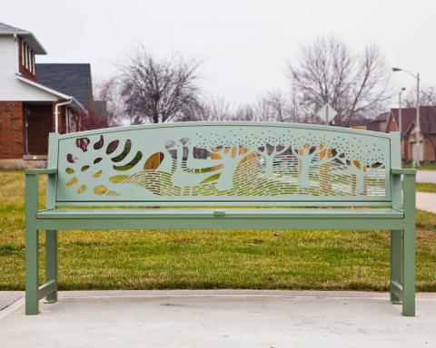 Asli Alin, Sun Asli Alin, Sun, public art bench