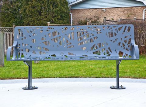 Ibrahim Rashid, Bird's Nest Ibrahim Rashid, Bird's Nest, public art bench