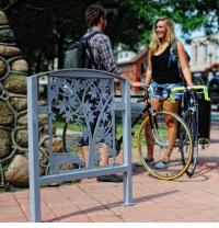 Public art bike rack series, Untitled