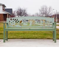 Asli Alin, Sun, public art bench